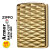 ZIPPO/ARMOR アーマー　鎧　ダイヤカット 2面彫刻　＃162ゴールドメッキ加工 162G-2DC画像
