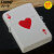 zippo(ジッポーライター) トランプデザイン ハートの エースとキング　HEART 白　ホワイト　全面塗装仕上げ　200-HEARTA画像5
