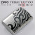 ZIPPO/トライバルタトゥー  TRIBAL TATTOO　ブラッシュクローム　直下腐食 200TT-BK1画像1