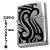 ZIPPO/トライバルタトゥー  TRIBAL TATTOO　ブラッシュクローム　直下腐食 200TT-BK2画像