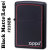 zippo(ジッポーライター)218BLACK MATTE（ブラックマット）ZIPPOロゴライン入り#218ZB画像