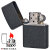 ZIPPO(ジッポーライター)ブラッククラックル 236 Black Crackle 黒 オイルライター　クラックル加工　＃236画像3