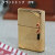 【ZIPPO】フラットトップビンテージジッポライター・ハイポリッシュブラス鏡面仕上げ両面ダイヤゴナルライン入り画像4