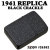 【ZIPPO】REPLICA 1941 BLACK CRACKLE 28582 ジッポーライター画像1