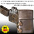 ZIPPO/アンティークスカル アンティークブラス 3面メタル貼り画像3