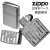 zippo(ジッポーライター)メタルプレート 2MP アラベスク （B） 細密エッチング の メタル貼り画像3