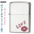 zippo(ジッポーライター) HAND PAINTED  Rouge(レッド) 　ポリカーボネイトミラー画像