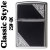 zippo(ジッポーライター)ジッポー ベネチアンデザインクラシックスタイル 両面加工 2SW-BK 画像