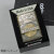ZIPPO/ユーズドフィニッシュレコードデザイン　USED FINISH RECORD DESIGN クロームサテーナ　ユーズド仕上げ　メタルプレート貼り画像4