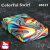 ZIPPO/Coloful  Swirl  Pattem カラフルな渦巻 暗闇で光る GLOW IN THE DARK 2023モデル #48612画像6