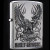 【ZIPPO】ハーレーダビットソンジッポー/ビッグメタルHDP7 シルバーいぶし