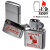ZIPPO/ARTアートワーク　パッケージデザイン　メタル1 銀古美・色入れメタル貼り2
