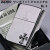 ZIPPO/ 限定　シルバークロスメタルジッポーNo.4 限定ナンバー入り　CHN-SBM4画像1