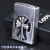 ZIPPO/ジッポーライター　クロスメタル Sイブシ メタル貼り　シルバーいぶし CR-SV画像2