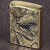 ZIPPO/ディノデラックス　ティラノサウルス　BSイブシ　恐竜　ブラスイブシ DINO-THIRANO-BS画像5