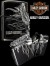 【ZIPPO】ハーレーダビットソンジッポー/サイドメタル ブラックxシルバー 画像2