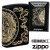 zippo(ジッポーライター)キングクレスト 王の紋章 マットブラック/ゴールド 三面連続エッチング画像2