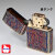 ZIPPO/アーマー KING II （キング2） 5面加工 アラベスク GI 燻 金いぶし 彫刻 KING2-GI画像3