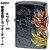 zippo(ジッポーライター) ラッキーチャーム スワロウ BK　 ブラックニッケル　メタル貼り　幸運　お守り画像