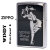 ZIPPO/人気の「WINDY」デザイン　ウィンディ プリント(Oven-Cured)  B ブラック オイルライター　P-WINDY-B画像