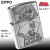 ZIPPO/ RAVE(レイヴ) ハル＆エリー Hiro Mashima 両面加工 エッチング・銀いぶし画像1