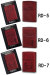 zippo(ジッポーライター)ZIPPOロゴ入り 革巻き 本革手縫い ジッポロゴ ダメージレッド 赤 三種類画像1