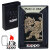 ZIPPO/龍虎黒金 BNiミラー 金コンビ エッチング 躍動感のある金色の龍と虎 RYKO-BG画像3
