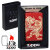 ZIPPO/龍虎赤金 イオンコートレッド 金コンビ エッチング 躍動感のある金色の龍と虎 RYKO-RG画像3