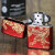ZIPPO/龍虎赤金 イオンコートレッド 金コンビ エッチング 躍動感のある金色の龍と虎 RYKO-RG画像5