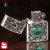 zippo(ジッポーライター)アーマー・シェルウォッチInlay（貝貼り）　SV　両面加工画像3
