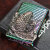 ZIPPO/登龍門　レインボーチタンコーティング　ニッケルイブシメタル貼り　彫刻　登竜門TC（R）Ni　TORYU-TCR-NI画像2