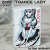 zippo(ジッポーライター)ファッションイラストレーター『tica ishibashi』 TRANCE LADY メイド　TRADY-MD　画像1