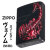 ZIPPO/ヴェノムvenom（毒） スコーピオン Scorpion(サソリ)メタル貼り レッドメタル　ブラック　VN-SCORP-BKRD画像