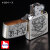 zippo(ジッポーライター) 和柄 侍　武士道　シルバーいぶし画像2
