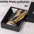 ZIPPO/人気の「WINDY」デザイン　ゴールド WINDY Gシリーズ　BK #200FB  金タンク　金メッキ ブラック　WINDY-GBK画像6