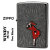 zippo(ジッポーライター)大人気「WINDY」メタル貼り　ネオブラック エッチング　WINDY-Metal-NB画像