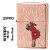 zippo(ジッポーライター)大人気「WINDY」メタル貼り　ローズピンク エッチング　WINDY-Metal-RP画像