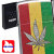 ZIPPO/マリファナ　Rasta Leaf  ラスタリーフ  2024年　USモデル ストリートクローム Z207-112482画像4