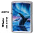 zippo(ジッポーライター) Whale プリント加工 ストリートクローム Z207-119762画像