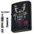 zippo(ジッポーライター)USA ZIPPO　和柄シリーズ　侍　兜　Black Matte Samurai　ブラックマット プリント加工　Z218-107669画像