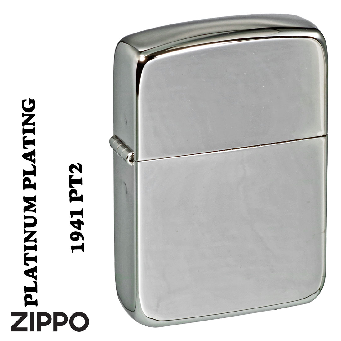 ZIPPO/1941レプリカ　プラチナメッキ　1941-PT2 復刻デザイン画像