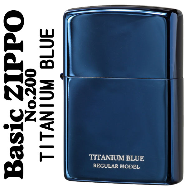 zippo (ジッポーライター)UNMiX アンミックス ブルーチタン 200画像