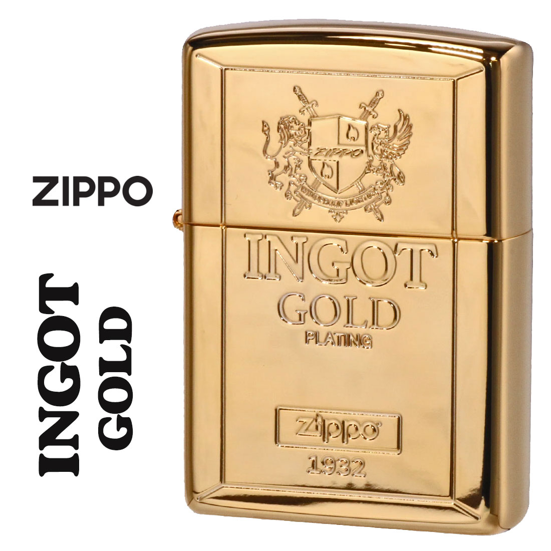 zippo ジッポーライター インゴットゴールド PREMIUM COLLECTION 20IG-IA画像