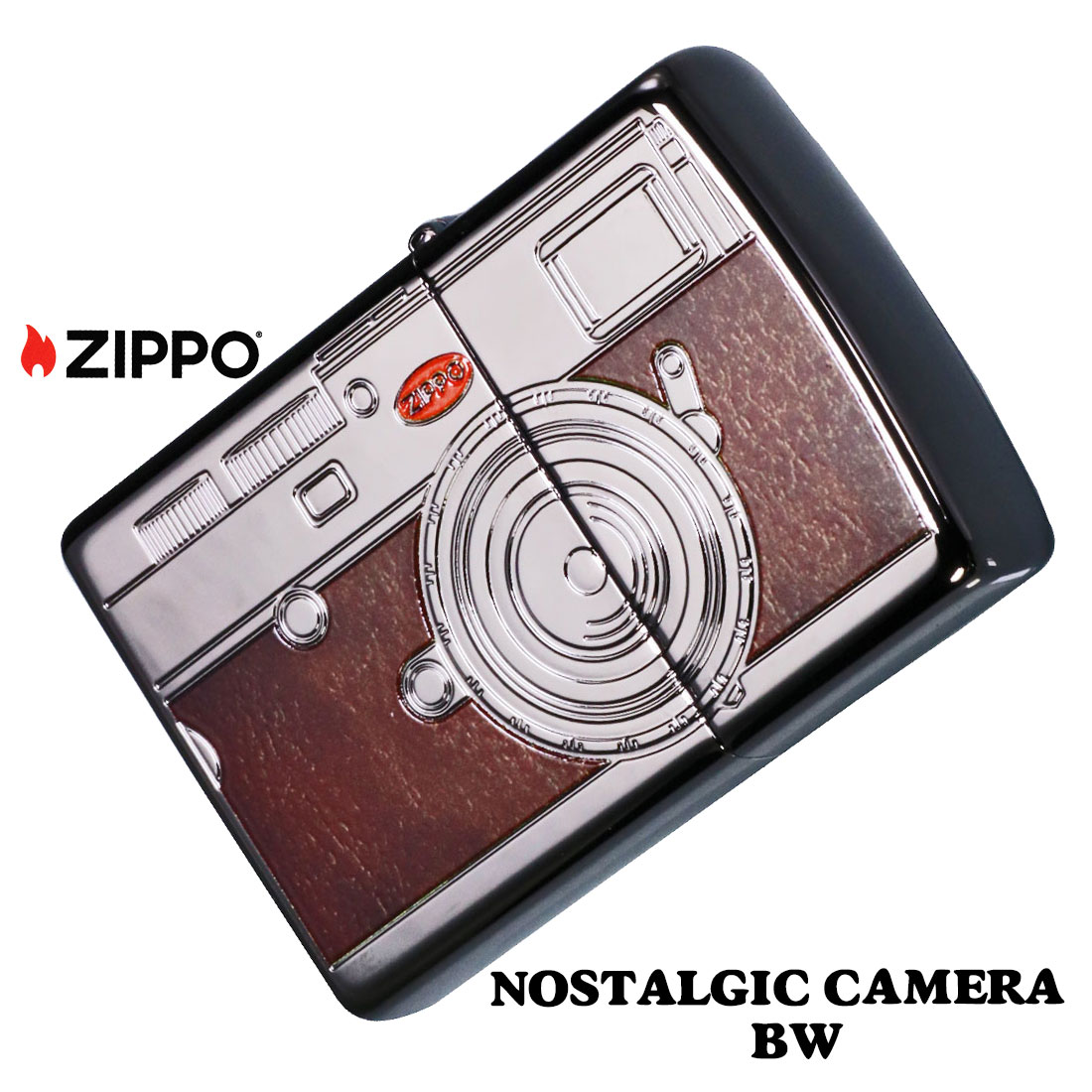ZIPPO/ノスタルジック カメラ NOSTALGIC CAMERA　2BKN-CAMERABW画像