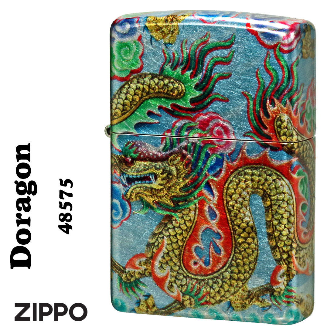 zippo(ジッポーライター)Dragon Design ドラゴン　龍　竜　2023モデル #48575 画像