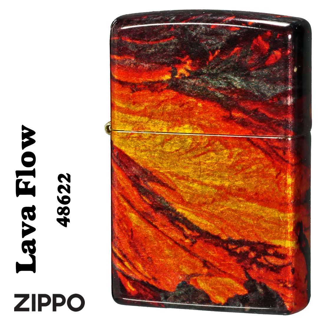 zippo(ジッポーライター)Lava Flowデザイン 溶岩流　2023モデル #48622画像