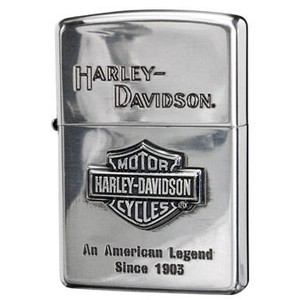 【ZIPPO】ハーレーダビットソンジッポー/エスメタル シルバーいぶし