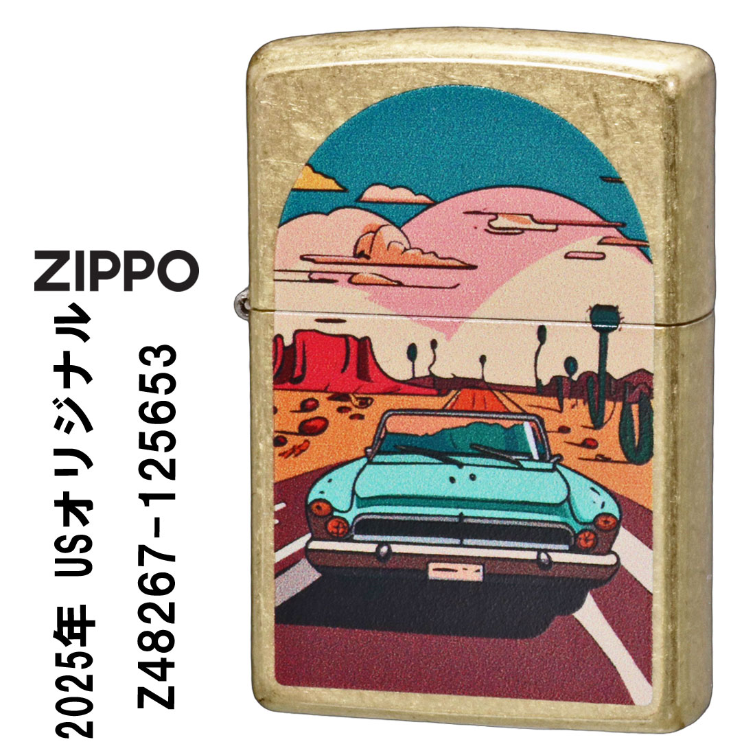 zippo(ジッポーライター) USオリジナルZIPPO 2025 車 DESERT CAR画像