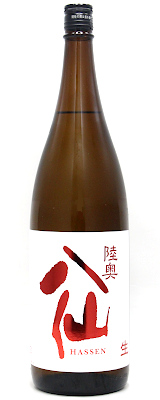 陸奥八仙 赤ラベル 特別純米 生原酒　1800ml