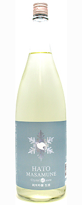 鳩正宗　クリスタルオブスノー　純米吟醸　生酒　1800ml